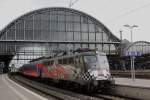 115 509-2 steht abfahrbereit in Bremen. 25.06.2012.