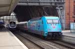 101 102  vedes  mit Intercity am 07.03.2014 in Bremen Hbf gen Süd.