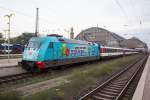 Ein trüber Oktober Morgenin Bremen Hbf, aber 101-102-2 mit dem EC verbreitet Spaß.