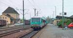 Am 5.11.93 lagen noch alle Gleise westlich vom Crailsheimer Bahnhofsgebäude.