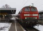 Regionalzug nach Ulm in Crailsheim, 2006