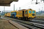 Hans Kaiser Gleisbau Plasser und Theurer Schottermaschinen am 04.12.21 in Darmstadt Hbf