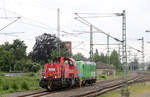 DB Cargo 261 041 + GreenCargo-Traxx // Dessau Hbf // 24. Juli 2024