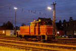 Am heutigen Abend konnte ich 260 588-9 der Bergische Bahnen Förderverein Wupperschiene e.