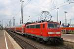 111 122 verlässt am 27.05.2019 mit dem RE4 (RE10420)  Wupper-Express  von Dortmund Hauptbahnhof nach Aachen Hauptbahnhof den Startbahnhof.