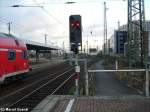 Das Ausfahrsignal N7 des Dortmunder Hauptbahnhofes.