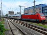 101 095-8 bei der Einfahrt in den Dortmunder Hauptbahnhof am 17.5.2009