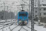 101 016-4 bei der Ausfahrt aus dem Dortmunder Hauptbahnhof 3.1.2010