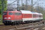 115 293-3 bei der Durchfahrt in Dortmund 18.4.2010