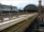 Rekonstruktion Dresden Hauptbahnhof; Erneuerung der Tragwerke fr die sdlichen Hochgleise (3; 4; 5) - 30.08.2006

