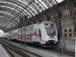 Dosto-Steuerwagen DBpbzfa 508086-81864-0 mit dem IC 2447 von Hannover angekommen in Dresden Hbf; 14.12.2018  