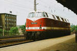 16.06.1986, Dresden-Hauptbahnhof Südseite.