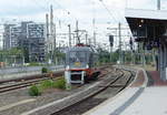 Hectorrail 242.531  LaMotta  als Tfzf nach Pirna, am 09.06.2020 in Dresden Hbf.