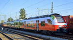 Zu Testfahrten im Moment im Umfeld von Dresden im Einsatz und Abends Dresden Hbf. abgestellt, der für die österreichische ÖBB im Einsatz befindliche SIEMENS cityjet eco  4746 049  (NVR: A-ÖBB 94 81 4746 049-7 .....) am 15.09.20