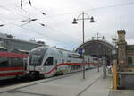 DB 4109 (93 85 4110 609-3 CH-DB) als Lr nach Dresden Reick, am 14.02.2024 in Dresden Hbf. Zuvor kam er als IC 2177 aus Rostock Hbf.