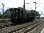 E 7710(ELLI)beim einer Umfahrung ihres Sonderzuges der im Dresdner-Hbf steht.06.07.08.