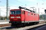 371 201 steht am 27.07.09 im Vorfeld vom Dresdener Hbf und waret auf die bernahme des EC.