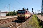 371 015 bringt am 27.07.09 den EC 378 nach Dresden Hbf.