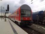 RB nach Hoyerswerda fhrt in den Dresdner HBF ein.