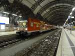 RE nach Hoyerswerda steht im Dresdner HBF.