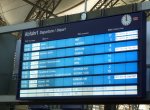 Jetzt neu im Dresdner HBF 2 neue Digitale Anzeigen weil bei den alten zu oft die Module klemmten oder gewechselt werden mussten.