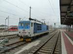 Die CD 371 002-7 stand auf dem Abstellgleis des Dresdner Hauptbahnhofes und wartete auf den nchsten Einsatz.