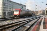  Nachschuss auf ITL 185 598 bei der Durchfahrt durch Dresden(Hbf.).28.01.2011.