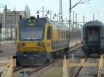 Schienenfahrzeug 200 stand abgestellt am Dresdner hbf.