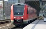 612 666 RE nach Nrnberg fhrt in den Dresdner HBF ein und auf Abstellgleis.