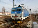 371 002 machte sich zur Pause aufs Abstellgleis am Dresdner Hauptbahnhof.