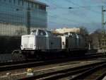 111 001+293 002 Lehrfahrt durch Dresden HBF am 19.11.10  