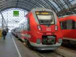 442 118 steht das Hamsterchen im Doppelpack am 29.10.12 im Dresdner Hbf.