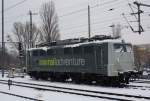 139 558 railadventure wartet zu Silvester in Dresden Hbf auf neuen Einsatz; 31.12.2014
