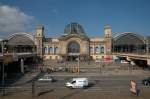 Der Dresdner Hauptbahnhof am 04.10.14