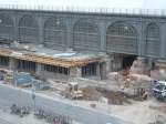 18.04.2007, Umbau des Hauptbahnhof Dresden geht voran