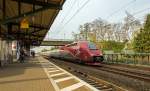 Thalys 4306 THA 9484 Essen - Paris Nord kommt durch Angermund 31-03-2014