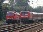 Am 1.8.14 trafen sich 232 093-5 und 143 215-2 vor dem Abstellbahnhof Eller-Süd. 
232 093-5 zog später einen Notfall Zug aus dem Abstellbahnhof Eller-Süd.

Düsseldorf 01.08.2014