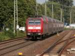 Nun kam auch 146 029 mit einem RE durch Oberbilk in Richtung Köln gefahren.

Düsseldorf 27.07.2014