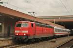 181 220-5 mit IC 130 in Dsseldorf Hbf am 25.05.13.