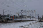 Am 08.02.2021 fuhr ET25-2208 von Abellio als Leerfahrt richtung Düsseldorf durch Langenfeld-Berghausen.