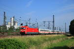 101 067, Düsseldorf-Derendorf, 26.06.2021, Intercity richtung Stuttgart