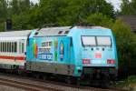 101 102-2 schiebt IC1216 durch Angermund am 24.07.2015