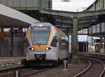 ET 7.04 der Eurobahn als RE10309 nach Dortmund Hbf in Duisburg Hbf 4.4.10