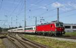 Seit dem 17.06.2023 verkehren zwischen Hamburg und Kopenhagen statt der MF-Triebzüge/IC3 lokbespannte Züge.