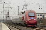 Thalys PBKA 4305 von Essen nach Paris am 28.12.2012 in Essen Hbf.