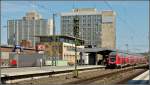 Der Hauptbahnhof von Essen prsentierte sich am 02.04.2011 im besten Licht.