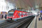 DB S-Bahn Rhein Main 430 652 auf der Linie S8 am 23.03.19 in Frankfurt am Main Flughafen Fernbahnhof.