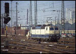 181217 solo im Gleisvorfeld des HBF Frankfurt am Main am 14.9.1991.