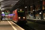 DB Regio Hessen Doppelstocksteuerwagen am 14.12.19 in Frankfurt am Main Hbf 