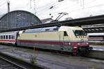 DB Fernverkehr 101 112-1 am 02.02.20 in Frankfurt am Main Hbf 